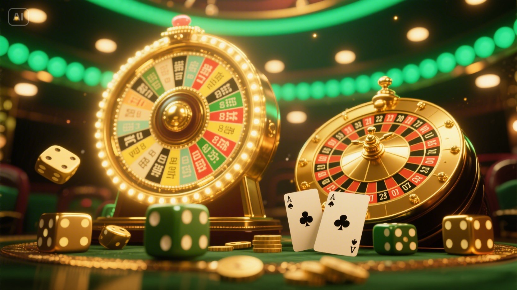 Casino card game online desktop and mobile interfaces