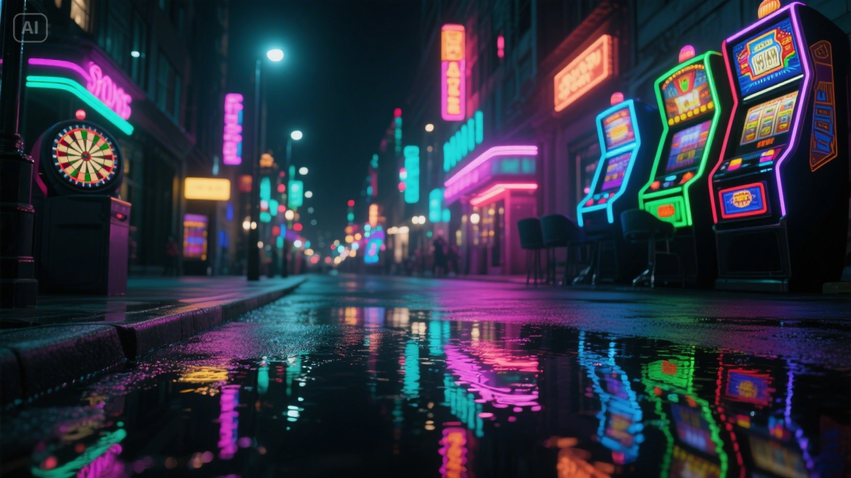 Casino card game online desktop and mobile interfaces